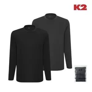 남성 여성 공용 여름 기능성 긴팔 라운드 1+1 PACK 티셔츠 KMM26280