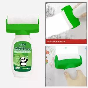 벽면 롤러 페인트 보수용 커버 속건페인트 500g 셀프페인팅 일체형 미니 벽지 오염 곰팡이 제거