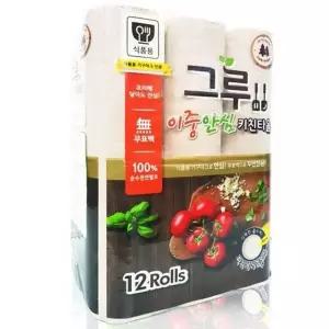 그루 키친타올 120매 12롤 (W9546FB)