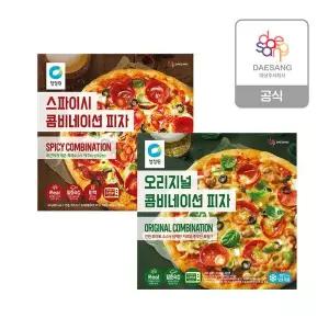 [청정원] 콤비네이션 피자 2종 4개 골라담기[35965863]