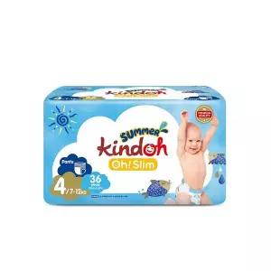 킨도 프리미엄 썸머팬츠 팬티형 통기성 기저귀 4단계 36매x4팩