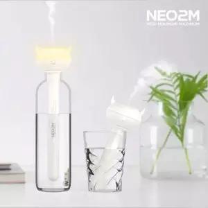 사무실가습기 꽂아쓰는 미니 무드등 초음파 가습기 NEO2M HP923