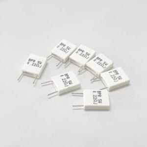 100pcs BPR56 5W 0.01 0.33 옴 비유도성 시멘트 저항기