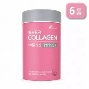 에버콜라겐 타임 비오틴 셀 3g x 30포 6통 MJM