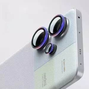 웹캠커버 카메라 가리개 Xiaomi Redmi Note 13 Pro Plus 5G 금속 링 보호대 1세트 렌즈 보호 필름 Note13 1