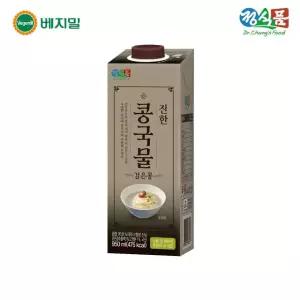 정식품 간단요리사 진한 콩국물 검은콩 950mlx12팩