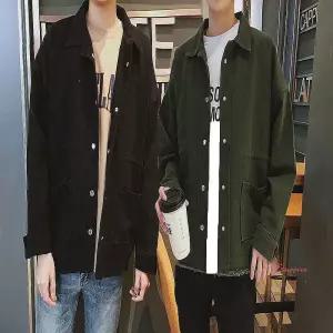 남자 남친 재킷 면 룩 자켓 아우터 캐주얼 데일리 룩데일리 면opq795