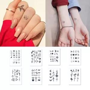 [이츠유_65]헤나 도안 스티커 레터링 타투 여름 감성