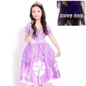 고품질 소피아 드레스 고급형 라이팅 할로윈데이 파티드레스 (W28B877)
