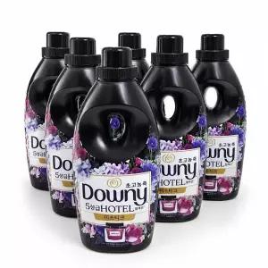 [셀러허브]DOWNY 호텔 컬렉션 미스티크 1L 섬유유연제 6개 (S50144616)