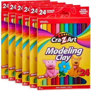 Cra-Z-Art 벌크 모델링 클레이 - 24 카운트 6팩