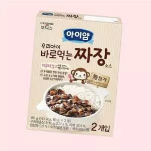 후드티 후드 후디 티셔츠 상의스 아이얌 우리아이 바로먹는 짜장 소스 80G2입 4751900