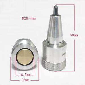 공압 표하기 기계 바늘 스타일러스를 위한 알루미늄 포탄 4Mm 또는 3Mm 점 Peen