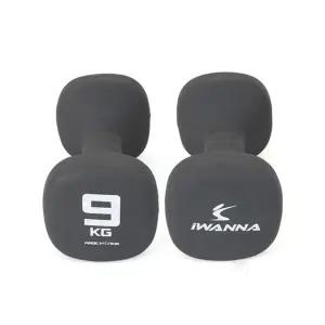 IW 네오프렌 사각아령 9kg (2개입 1세트)