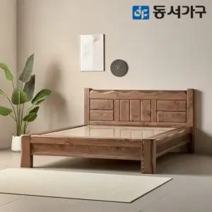 동서가구 S프리미엄 키퍼 소나무 통원목 짜맞춤 편백 인볼브 맥반석 퀸 Q 돌침대 DF642453