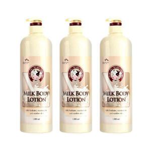 꽃을든남자 우유 바디로션 1000ml 3개