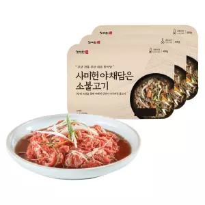 사미헌 야채불고기 400g, 3개