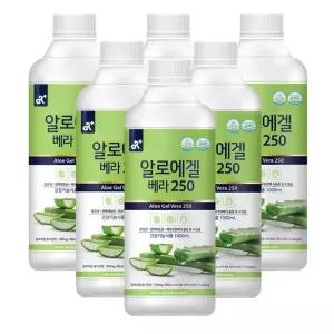 알로에겔 베라250 오리지널 1000mlx6병