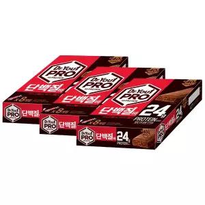 오리온 닥터유프로 단백질바 70g, 8입, 3개 (총 24개)