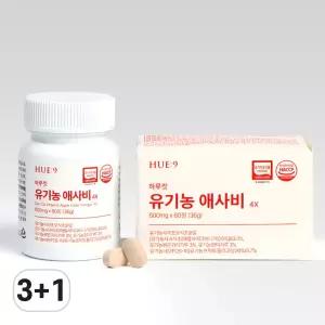 하루컷 유기농 애사비 사과초모식초 애플사이다비니거 60정 (3+1)개