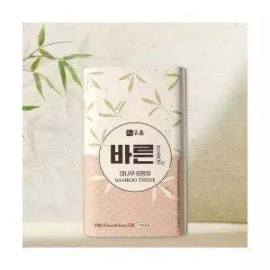 휴홈 프리미엄 바른 대나무 화장지 휴지 33m, 30롤, 1팩