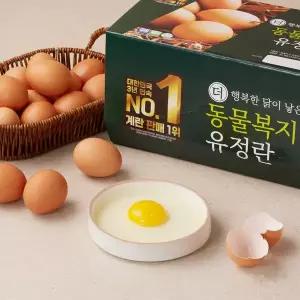 동물복지 유정란 30구 (대란, 15구 X 2ea)