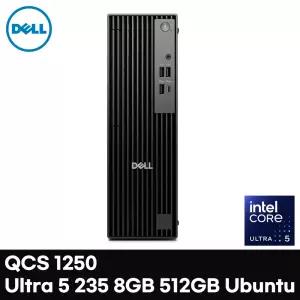 [JS] 델컴퓨터 프로 슬림 QCS1250 Ultra5-235 8G/512G/Ubuntu 본체 슬림형 미니PC 기업용 최신 데스크탑