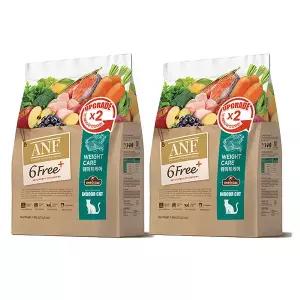 ANF 6free 플러스 인도어 캣 웨이트케어, 1.6kg, 2개