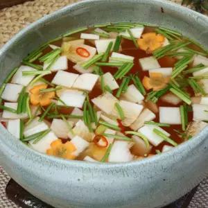 국내산 나박김치 2kg(서울식) 뒷맛이 개운하고 깔끔 HACCP 우리농산물로 만듭니다