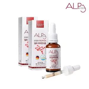 알프뉴트리션 무설탕 유아 어린이철분제 임산부철분 알프아이언드롭 철분영양제 30ml 2개