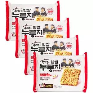 추억의 찹쌀 누룽지팝 달콤한맛 288gx4개