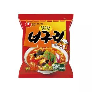 (GS25) 농심)얼큰한너구리(봉지)