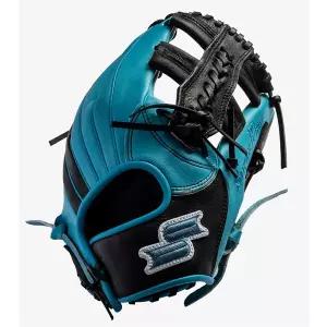 사사키 SuperPro 내야 글러브 Z0702 (블랙+블루)