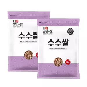 더알찬곡물 수수쌀 10kg (5kg 2봉) 수입 수수 잡곡