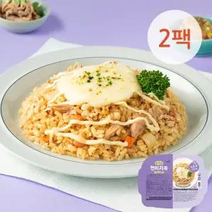 (소비기한 26.08.02) 맛있는 현미치볶 참치마요 195g 2팩