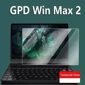 GPD Win Max 2 9H 강화 강화 유리 화면 보호기 Max2 휴대용 게임기 10.1 소형 노트북 보호 필름