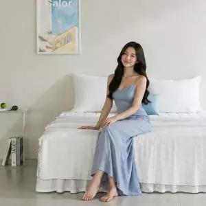 스퀘어 핀쿨 냉감 여름 홑이불