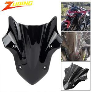 Kawasaki Z900  액세서리 바이크 오토바이 프론트 스포일러 페어링 윈드 스크린 실드 디플렉터 블랙