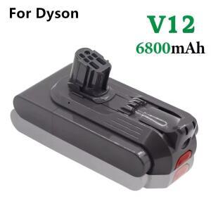 다이슨 호환 V12 감지 슬림 무선 25.2V 6800mAh 배터리 호환 모델 SV20, SV46 진공 청소기
