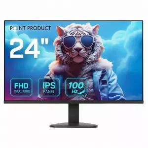 포인트프로덕트 24PMF100 IPS 100Hz 아이케어 사무용 컴퓨터 PC 24인치 모니터 일반