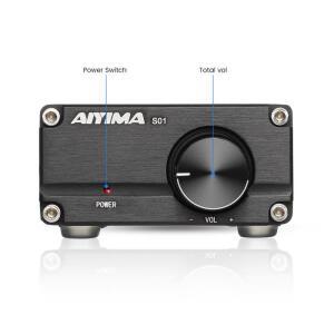 AIYIMA 100W 서브 우퍼 블루투스오디오 AIYIMA 고출력 아웃 프리엠프