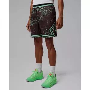 NIKE 조던 스포츠 남성 드라이 핏 프린트 다이아몬드 쇼츠 - 그린 글로우그린 글로우 IF0861-342 2086345