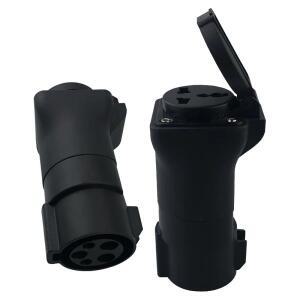 EVSE J1772 AC 공용 소켓 어댑터 자동차 충전기 커넥터 220V 오토바이 스쿠터 RV 순찰