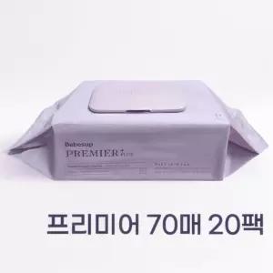 베베숲 물티슈 프리미어 70매x20팩 도톰한 두꺼운 아기물티슈 -