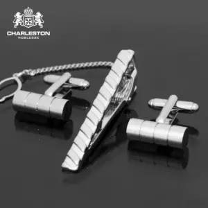 [룽스_65]커넥타이핀 세트 넥타이핀 셔츠 cufflinks
