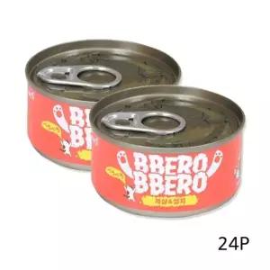고양이 참치 게살캔 80g 24P 소프트 습식 사료 통조림 고양이캔사료 (WD3C25D)