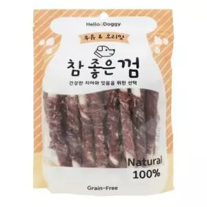 강아지 참좋은 우유 오리스틱 24개입 1P 개껌 간식 강아지오래먹는간식 (WD58D5C)