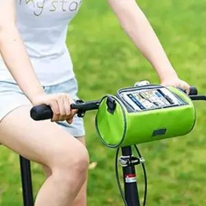 [하프클럽/]자전거 핸들 가방 자전거 앞 가방 방수 투명 스마트폰 휴대폰 수