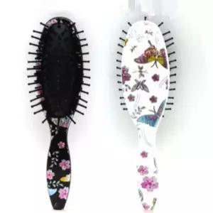 머리빗 헤어 브러쉬 쿠션빗 볼륨 패들 브러쉬 17cm 헤어빗 헤어드라이빗 (WD9C374)