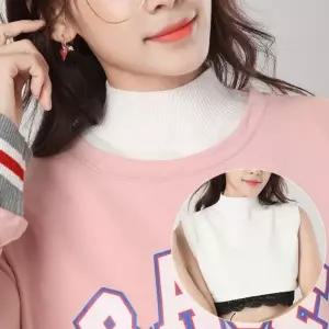페이크목폴라 목만있는 워머 목폴라 레이어드 목토시 넥워머 반목티 반목폴라 (W9E64C3)